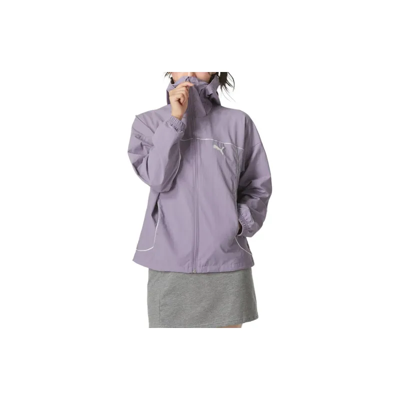 PUMA Jackets Coats Women's Purple-2