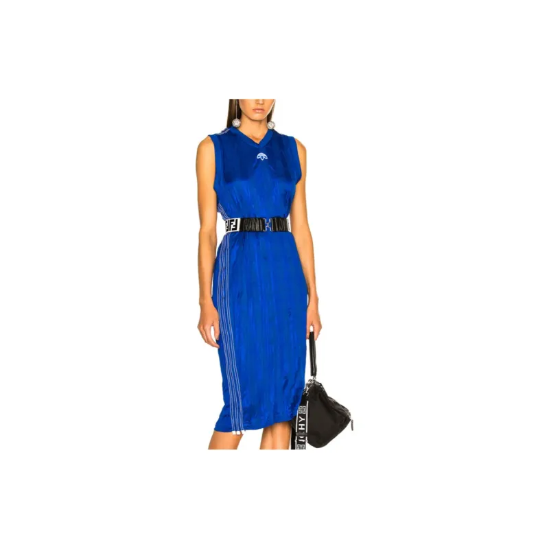 Alexander Wang X Adidas Sleeveless Dresses Women's Blue-5