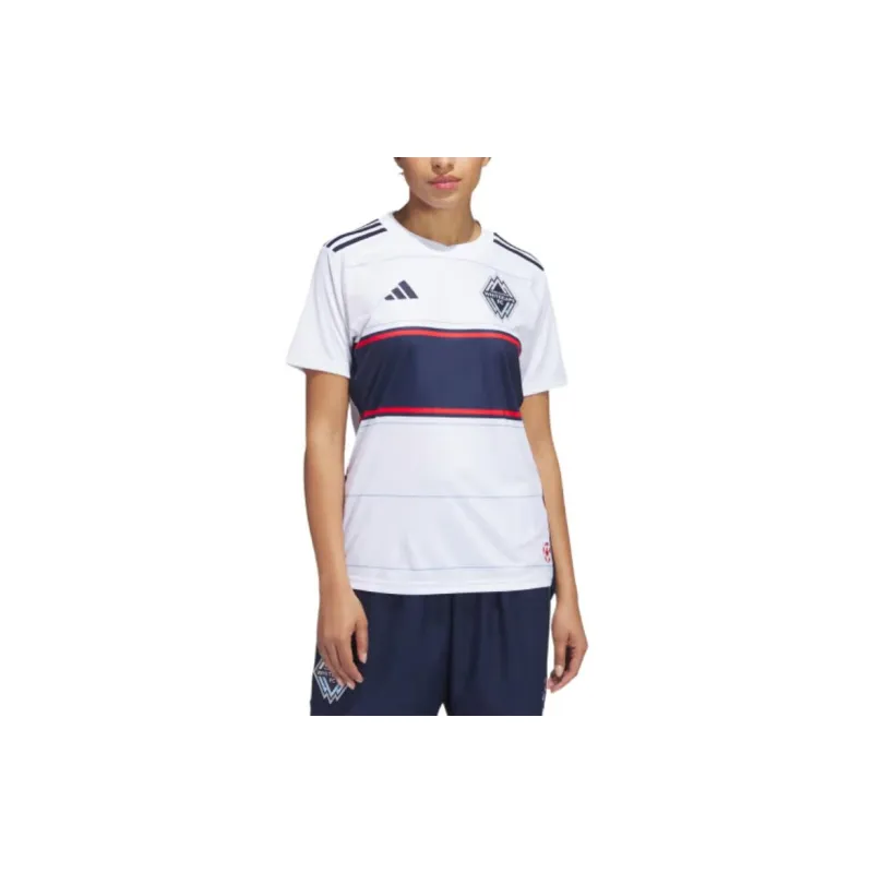 Adidas Vancouver Whitecaps Fc 23/24 Home Jersey Soccer Jerseys Women's White-2
