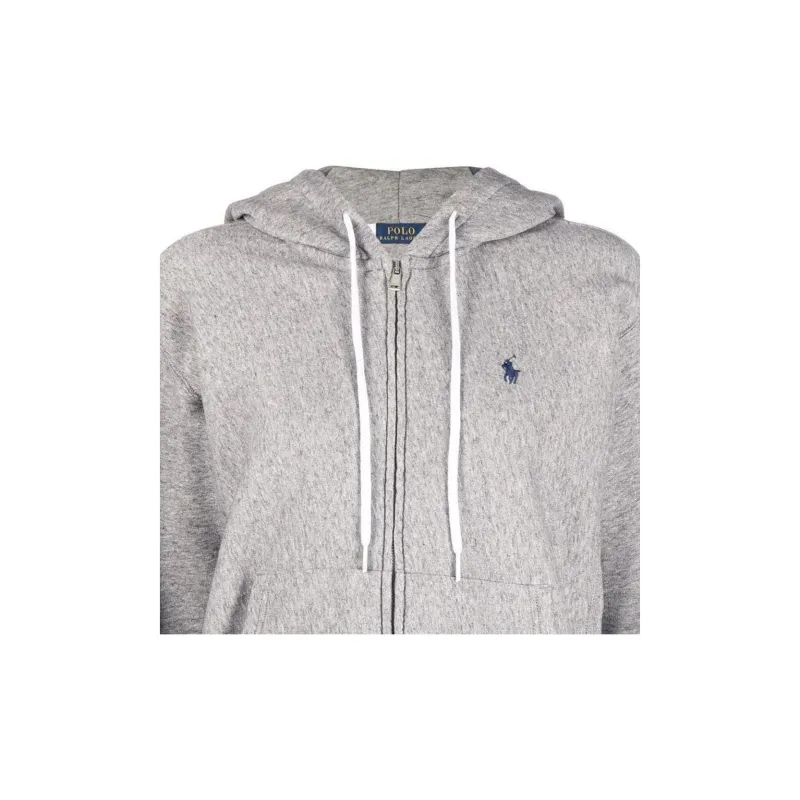 Polo Ralph Lauren SS22 Sweatshirt Coat Women's Gray-4