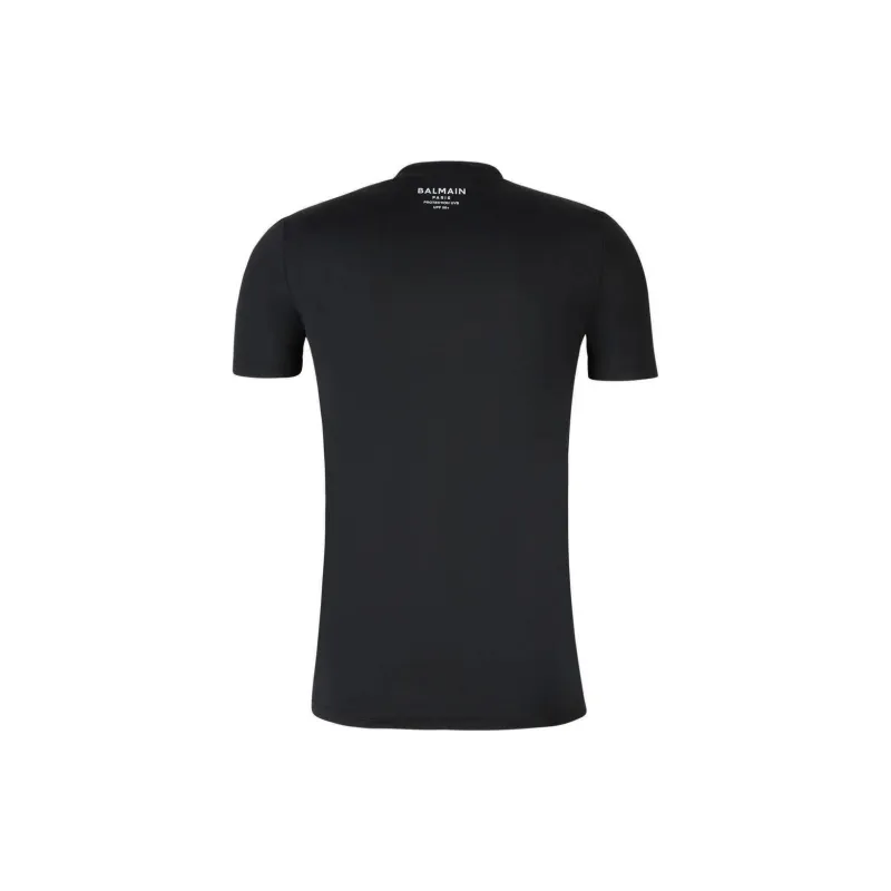 BALMAIN T-Shirts Men Black-1