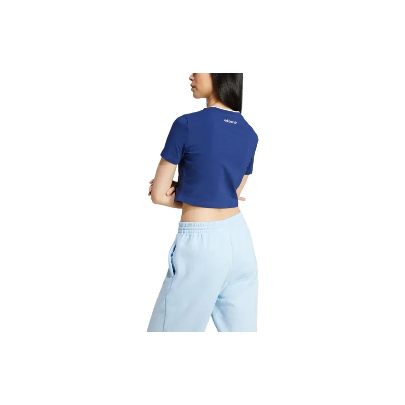 Adidas Originals T Shirt Women's Dark Blue-2