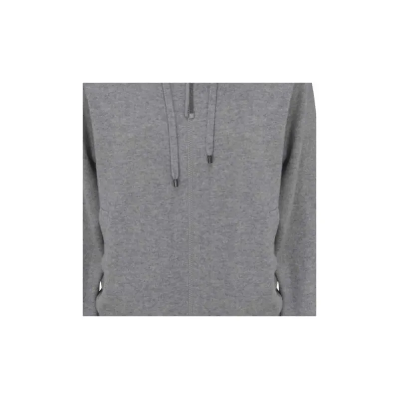 Brunello Cucinelli Zipped Drawstring Hoodie-3