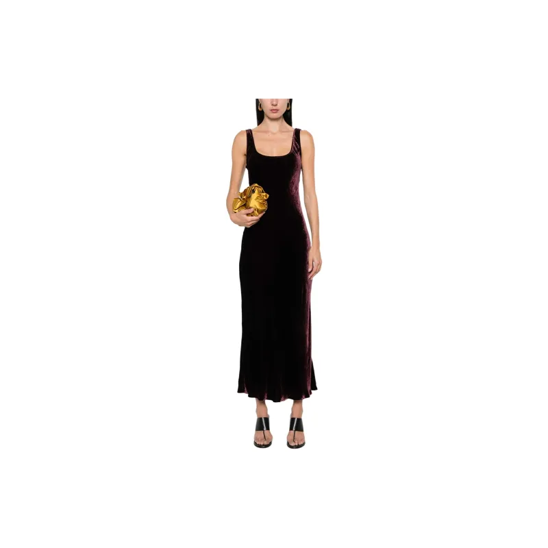 Polo Ralph Lauren Sleeveless Velvet Dress-2