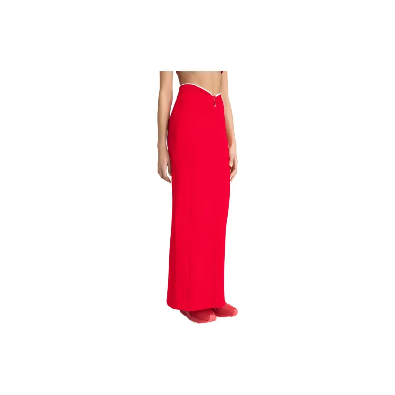 Jacquemus X Nike Long Skirt Dark Red-2