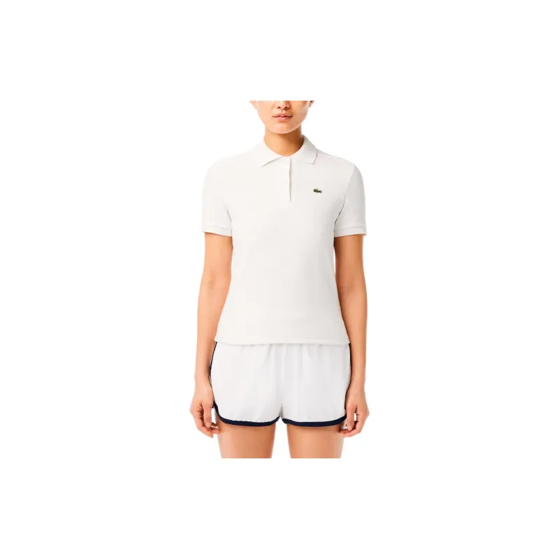 LACOSTE Polo Shirt Women's White-1