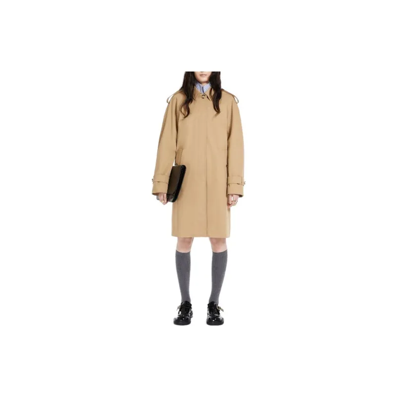 SportMax Buttoned Long Sleeved Coat-2