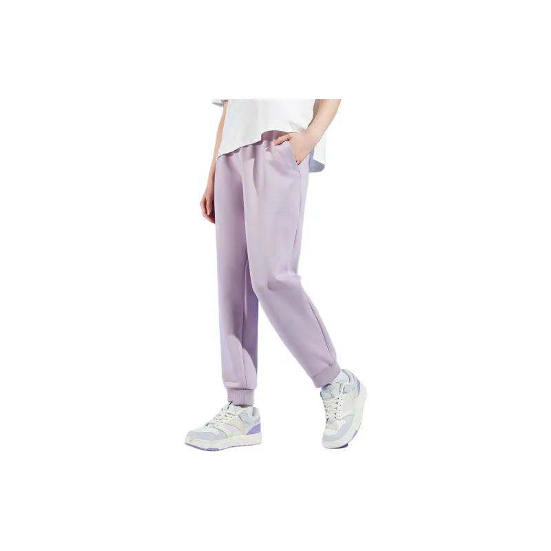 Anta Variety Training Collection Casual Pants Women's Pearlescent Purple-3