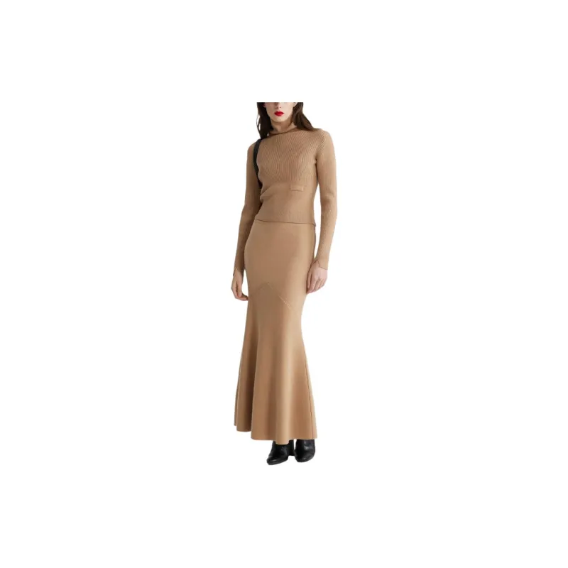 Patou Ribbed Roll neck Sweater-1