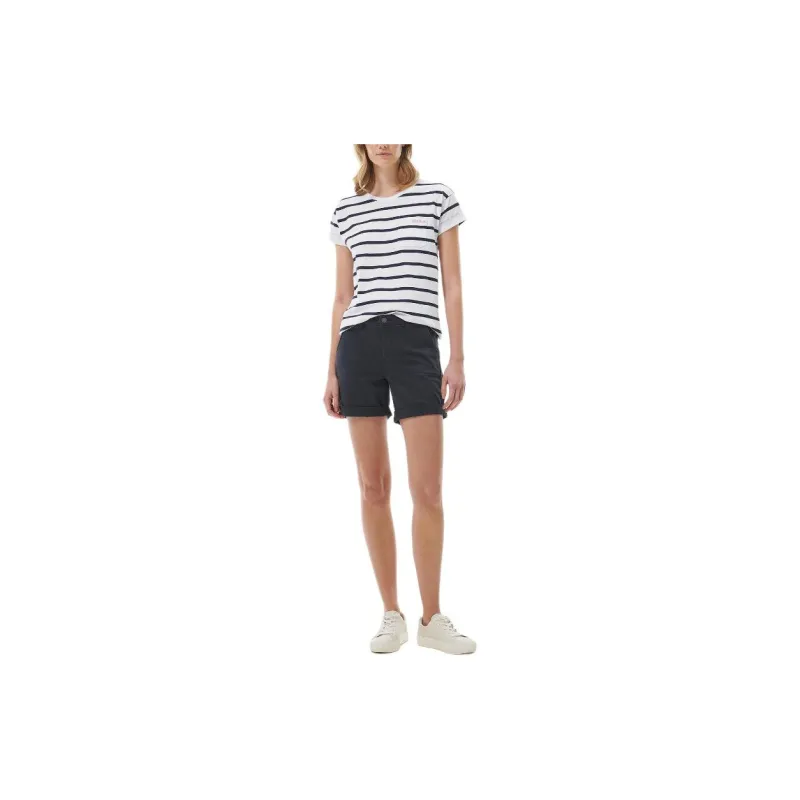 BARBOUR T-Shirt Women's Classic Navy Blue-1