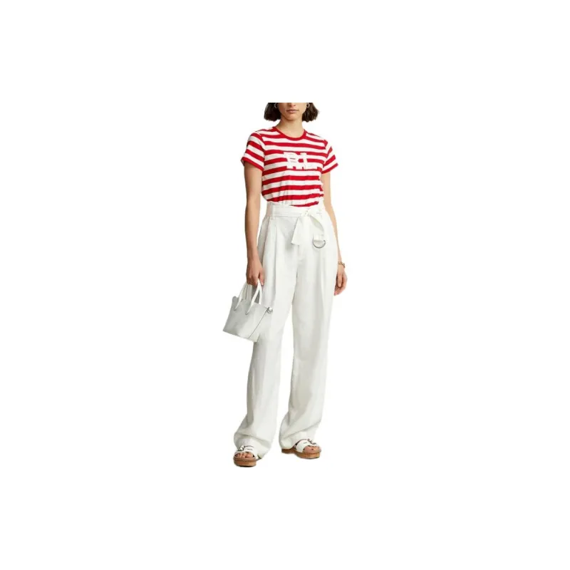 Polo Ralph Lauren SS22 T Shirt Women's Red-1