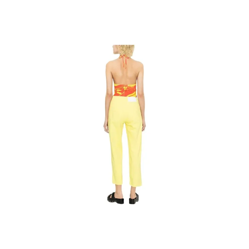 MSGM Mid Waisted Straight Leg Jeans-2