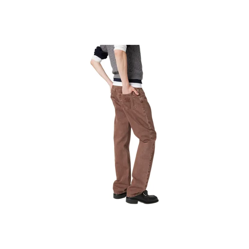 MIU MIU Straight leg Jeans-2