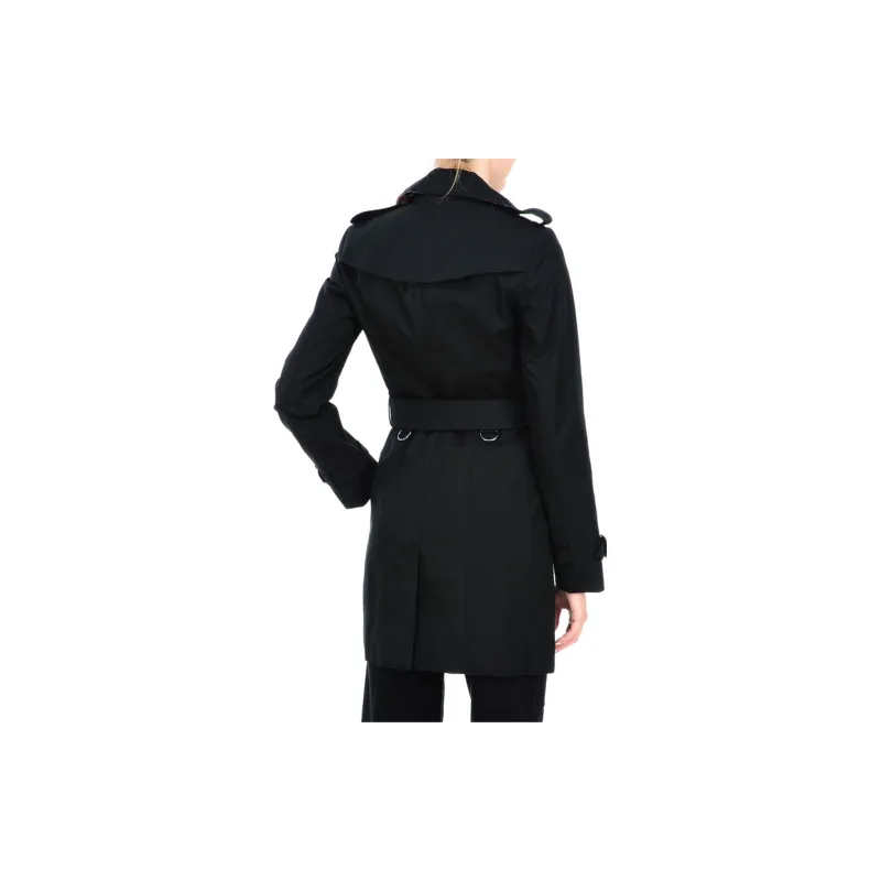 Burberry Trench Coat Women's Black-3