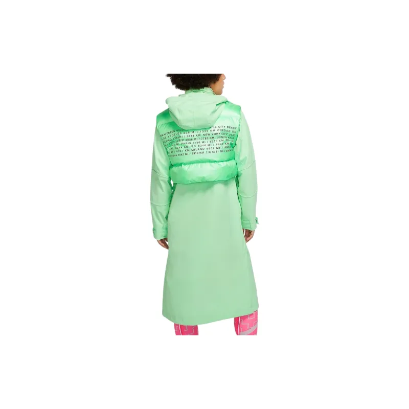 Nike Trench Coat Women's Neon Green-3