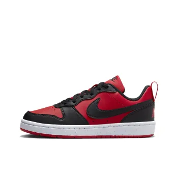 Nike Court Borough Low Recraft GS 'Black University Red'