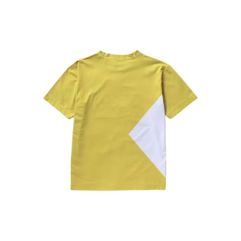 Converse BIG CHEVRON LOGO TEE MENS T-Shirt Men's Lemon-1