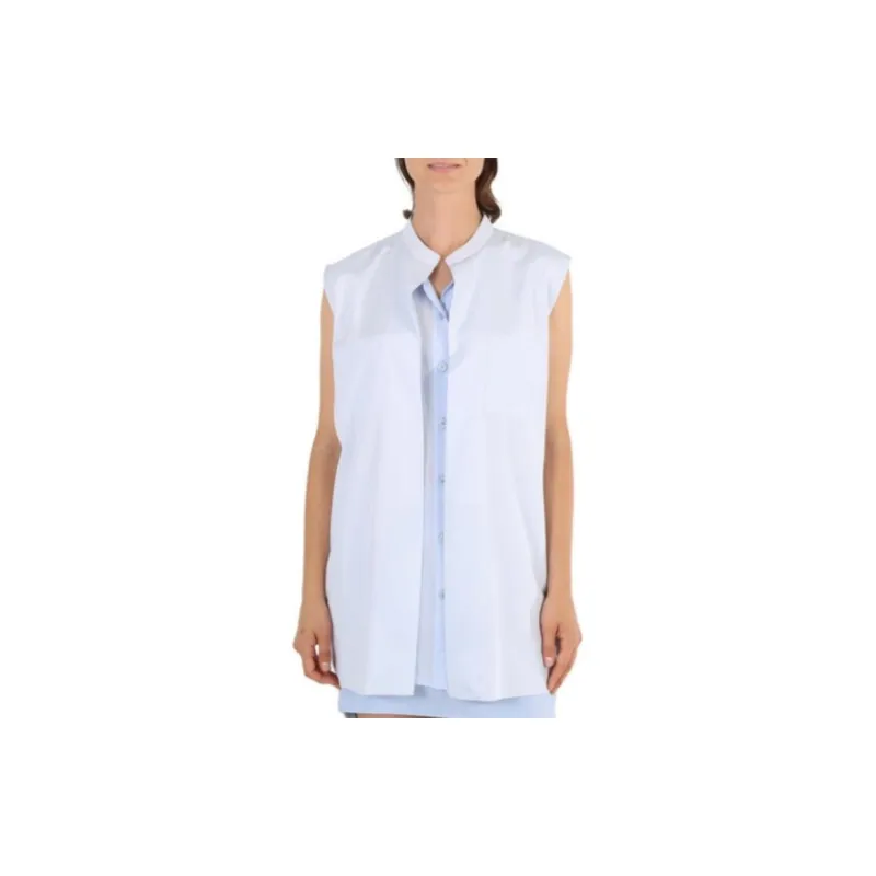 Burberry Shirts Women's Blue-3