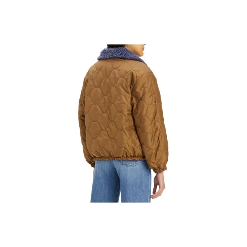 Levis Jackets Women's Brown-3