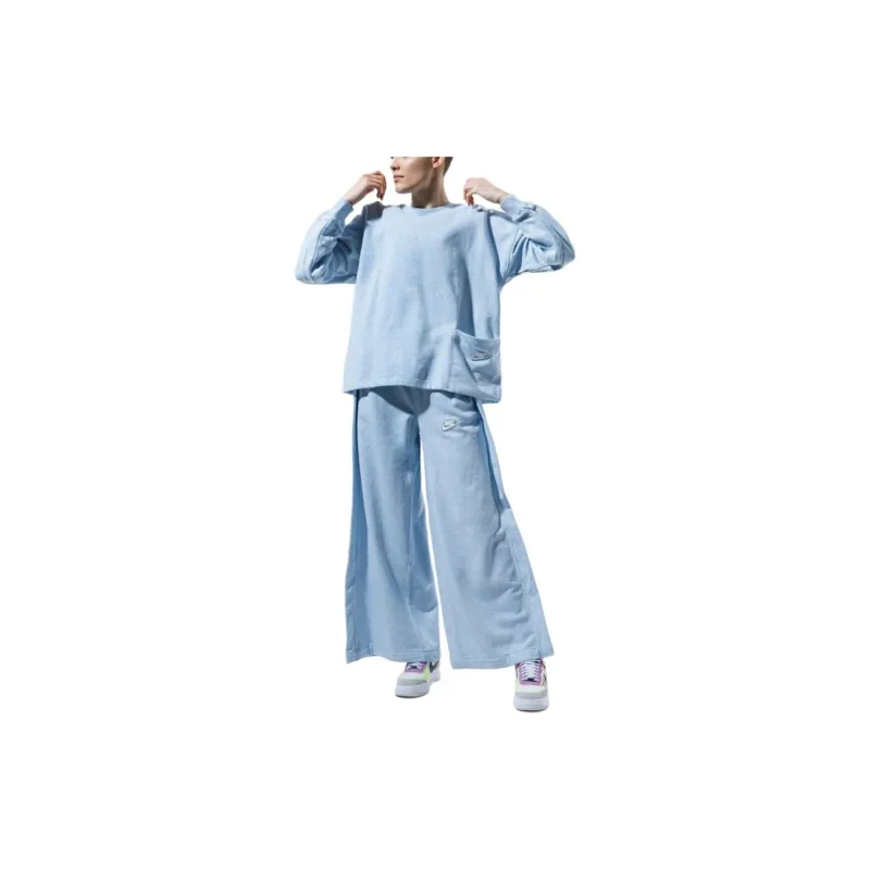 Nike Sweatshirts Women's Light Armory Blue-3