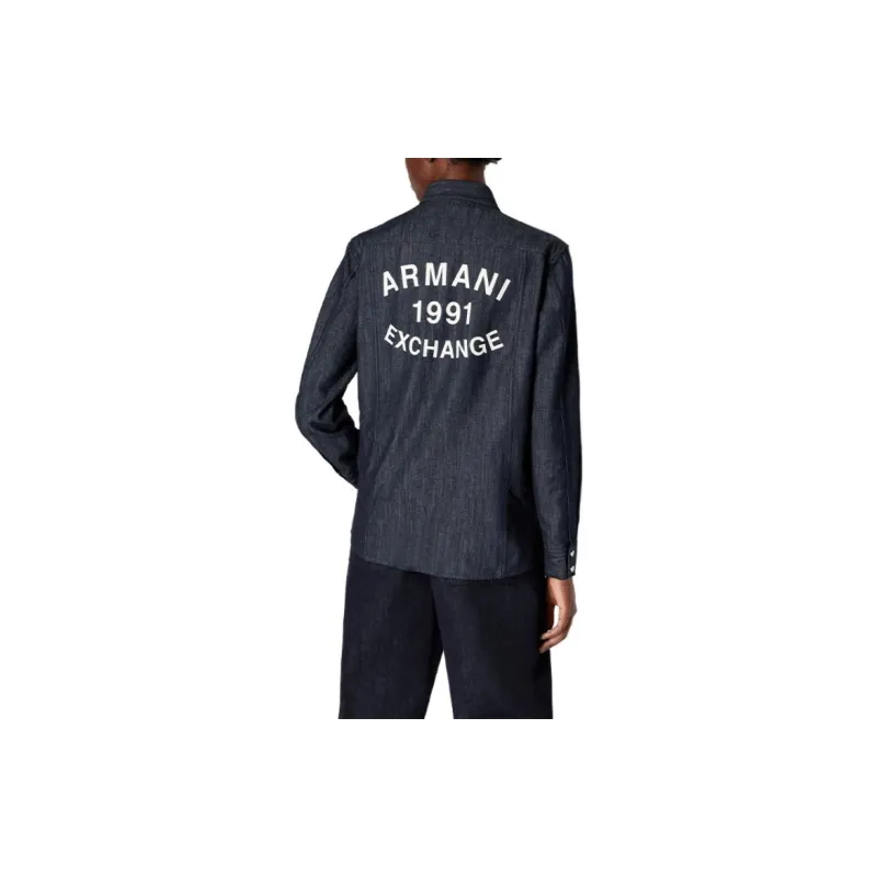 ARMANI EXCHANGE Shirts Women's Dark Blue-2