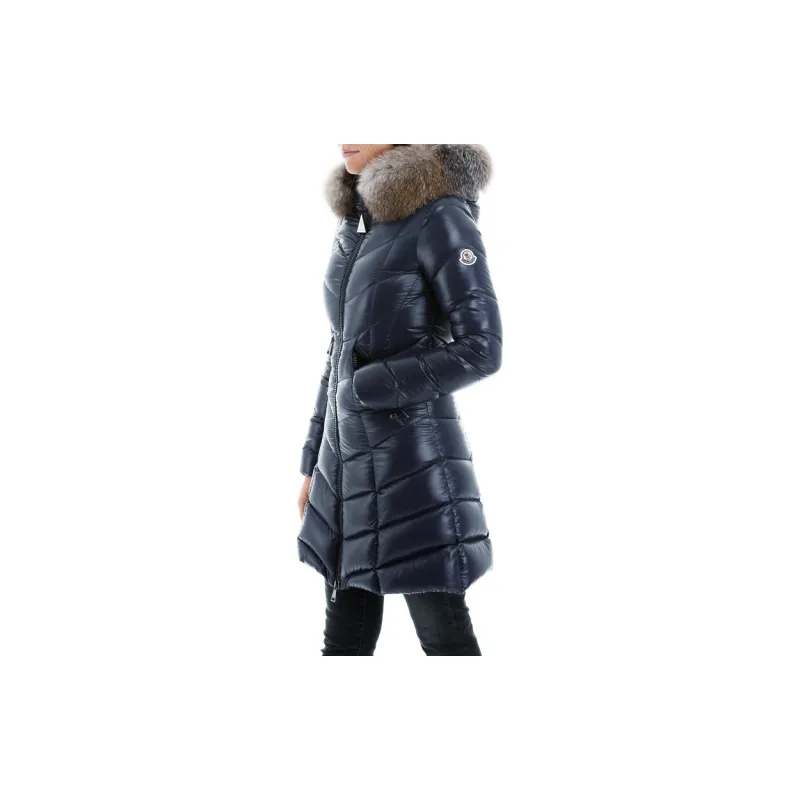 Moncler Down Jacket Women's Dark Blue-2