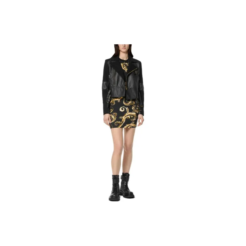 VERSACE JEANS COUTURE Baroque print T shirt Dress-3