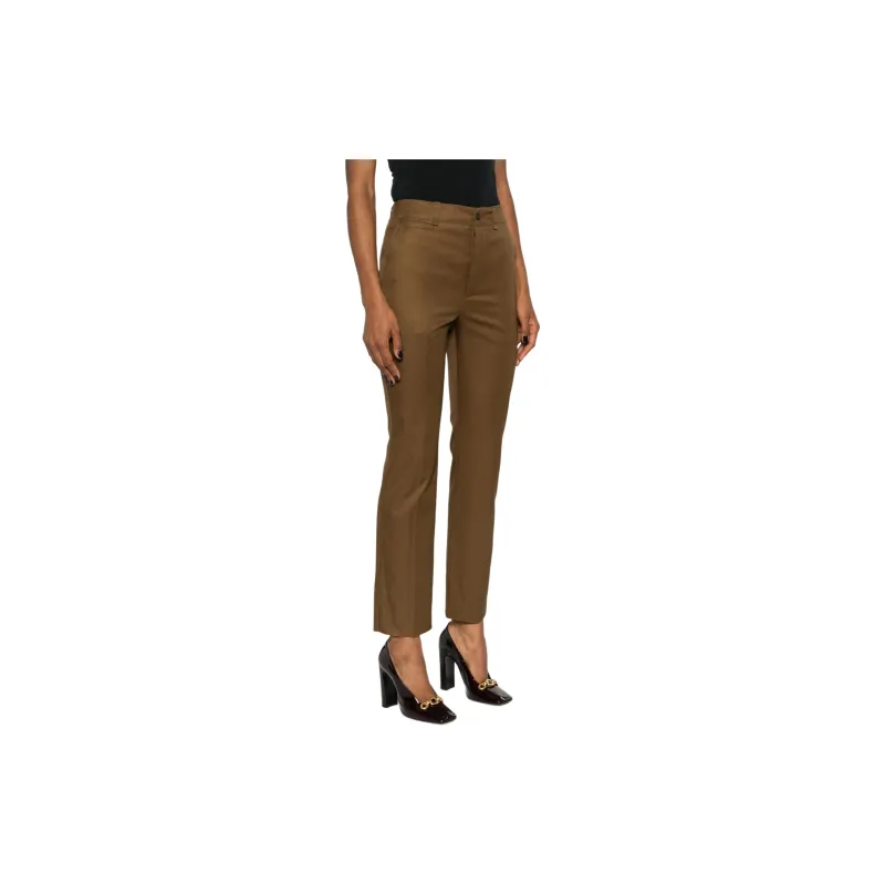 SAINT LAURENT Mid Rise Tailored Pants-3