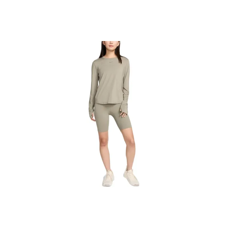 Nike T Shirt Women's Light Army Green-2