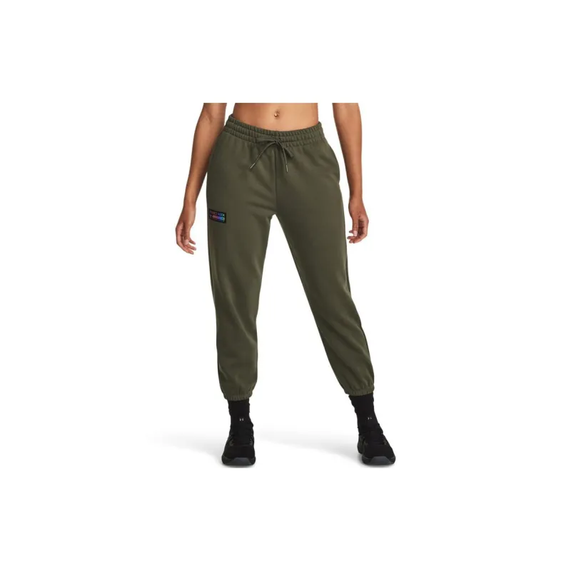 Under Armour Rock Knitted Sweatpants Women's Green-2