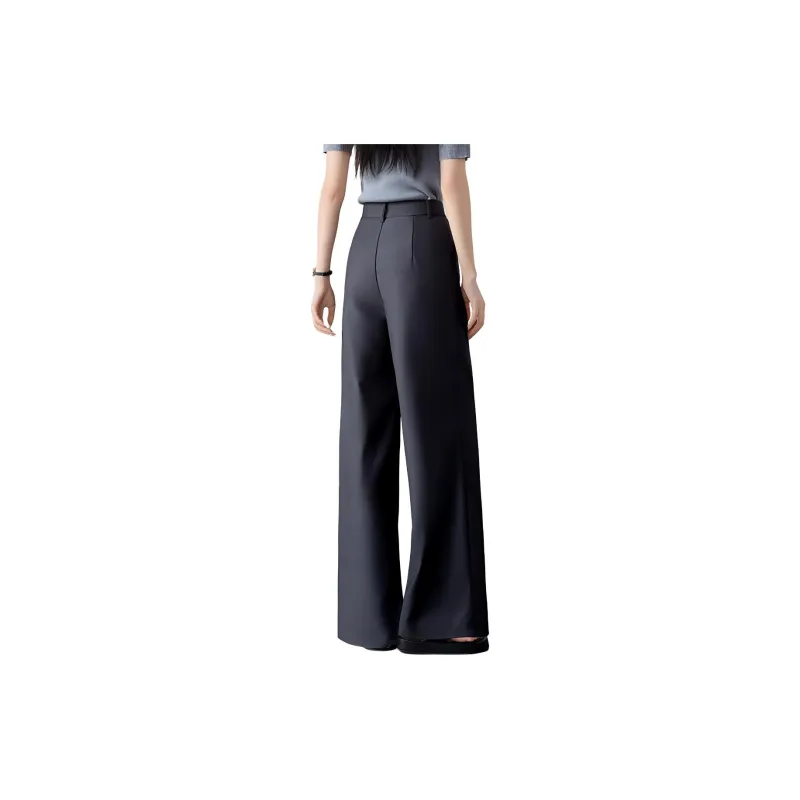 Mo Han Yi Mei Casual Pants Women's Dark Gray-5