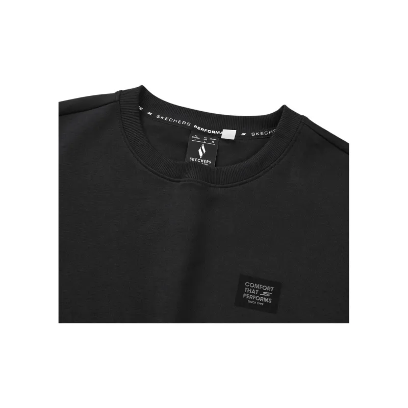 Skechers PULLOVER Sweatshirt Men's Carbon Black-3