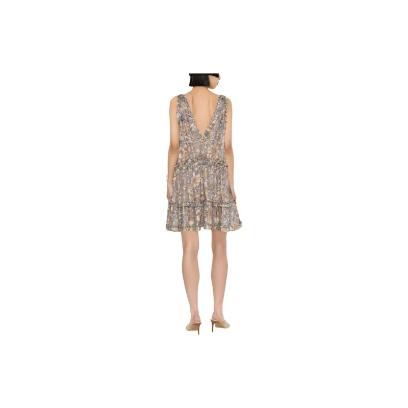 Zimmermann Sleeveless Dress Women's Marine Blue-2
