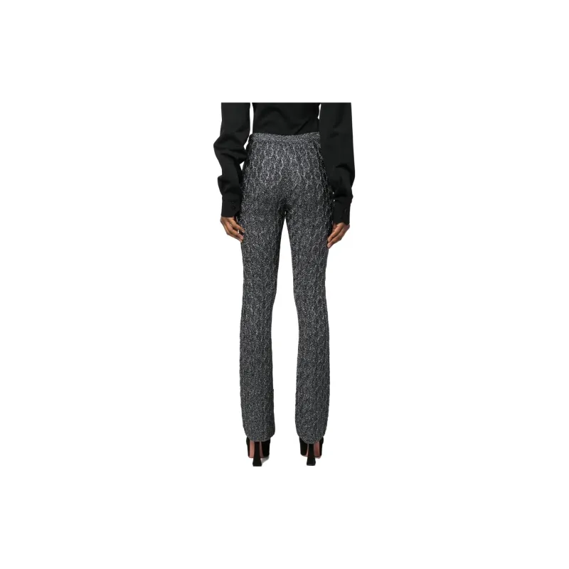 GUCCI Casual Pants Women's Silver-2