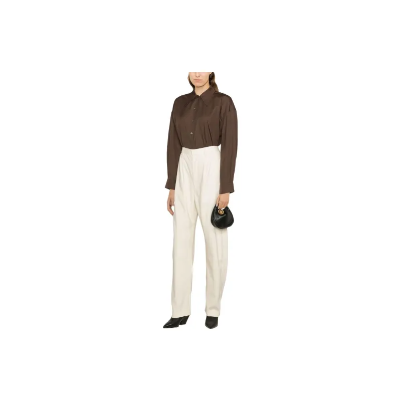 Lemaire Straight leg Cotton blend Trousers-1