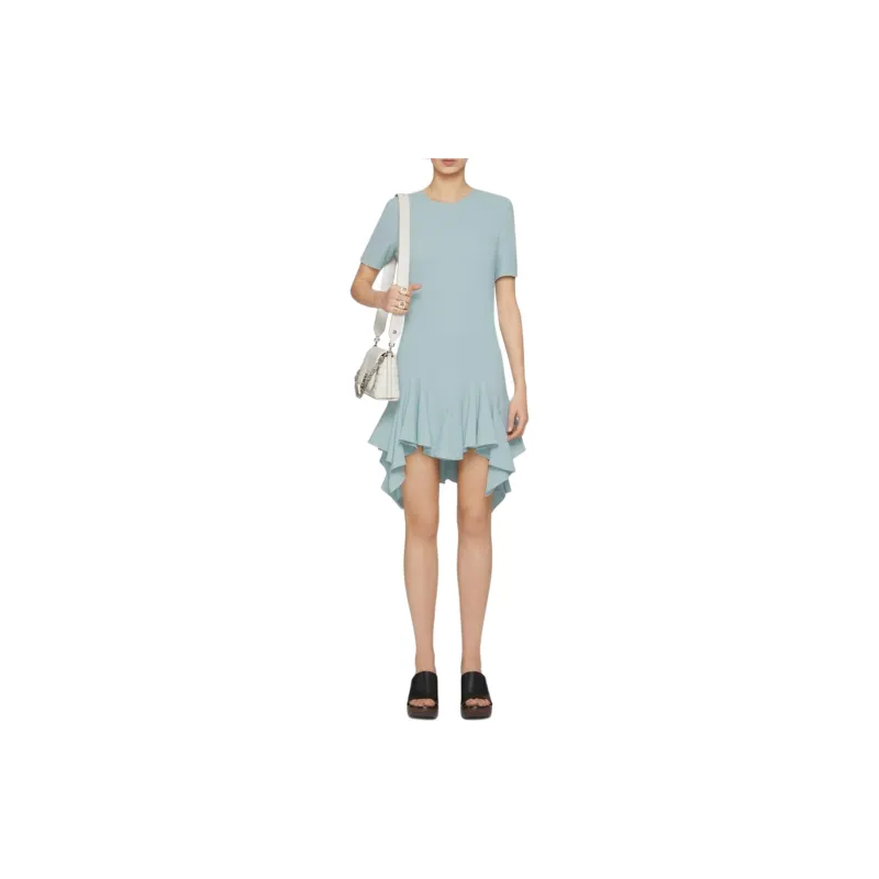 GIVENCHY Short-Sleeved Dresses Women's Blue-1
