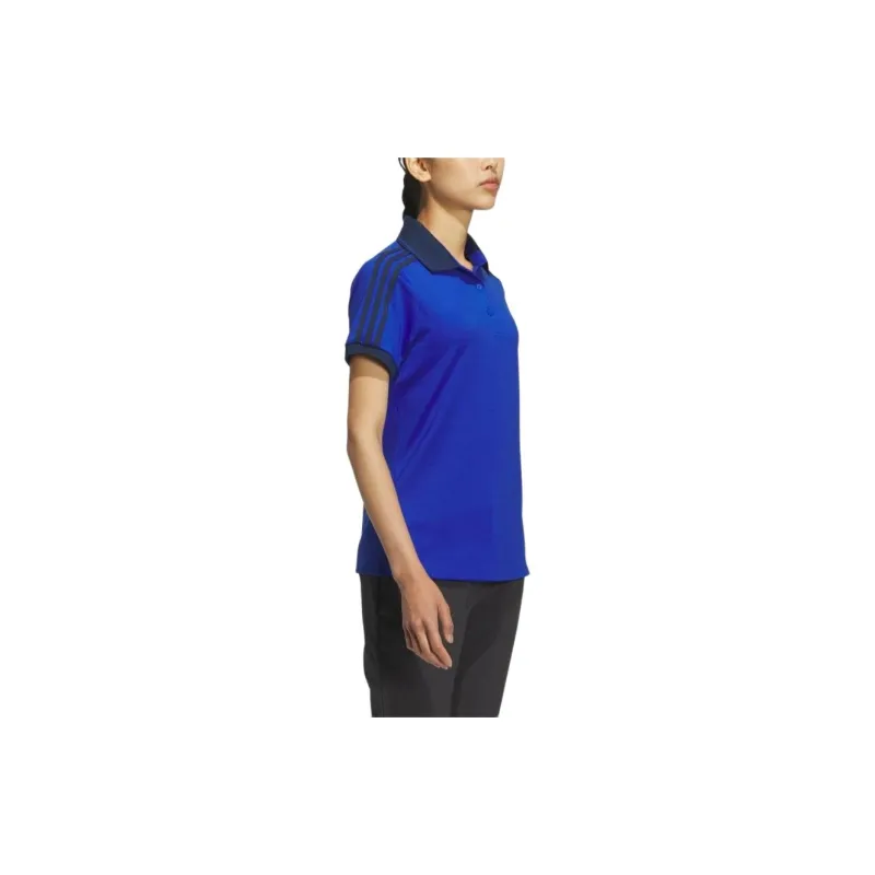 Adidas Polo Shirt Women's Royal Blue-3