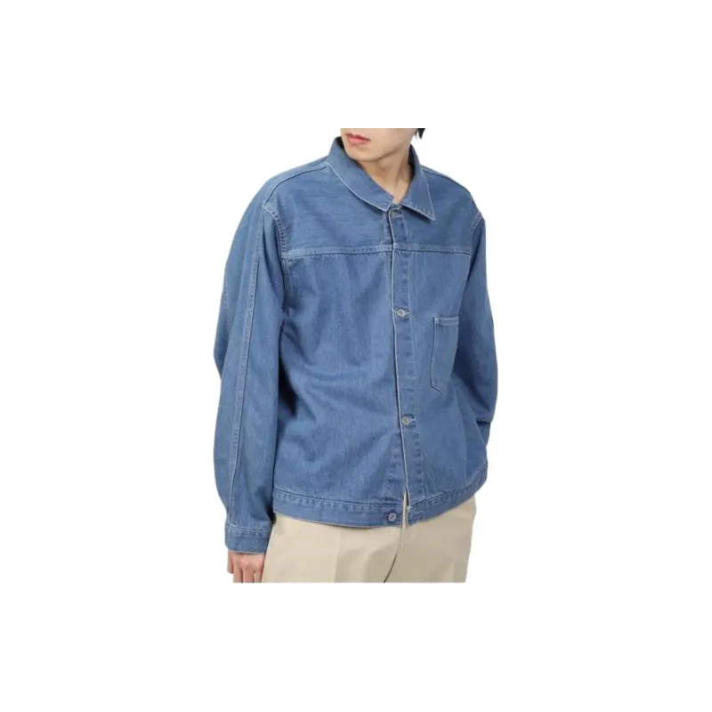Nanamica Short Denim Jacket-1