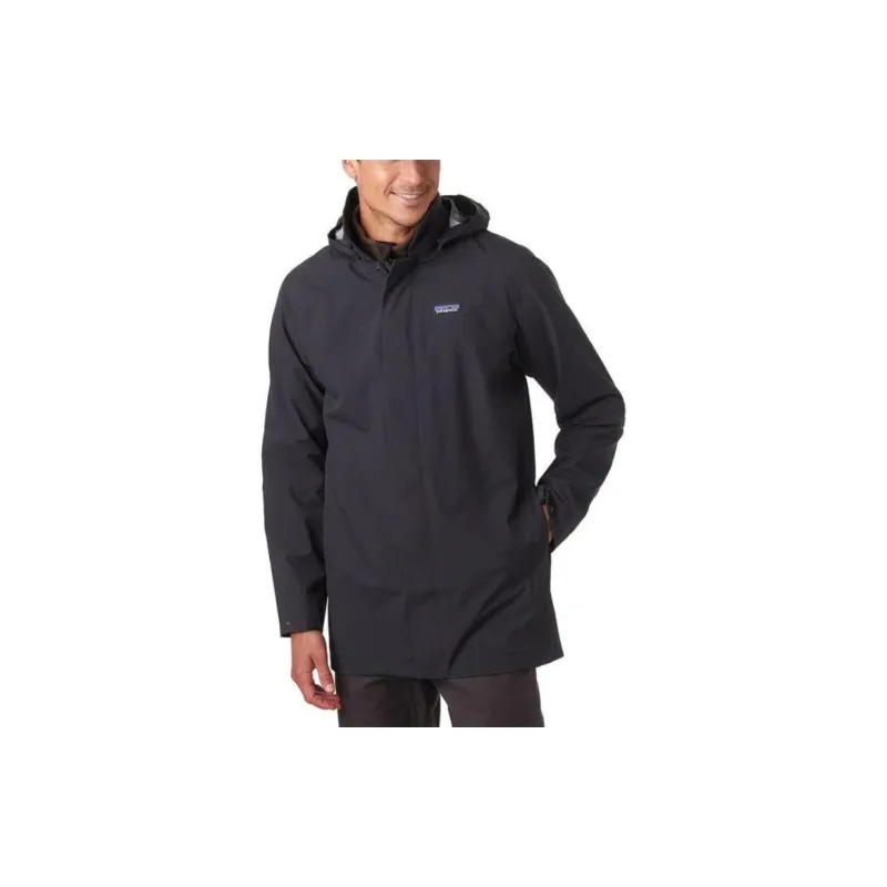 Patagonia City Storm Water Resistant Windproof Breathable Windbreaker Jacket Men's Black-1