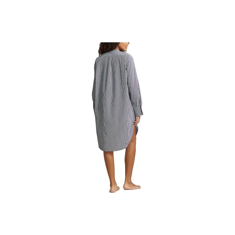 Polo Ralph Lauren SS23 Long Sleeved Dress Women's Blue-4