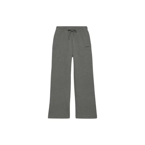 ARITZIA Knitted Sweatpants Women's Heather Charcoal/Stone Phoebe Zhennan Charcoal