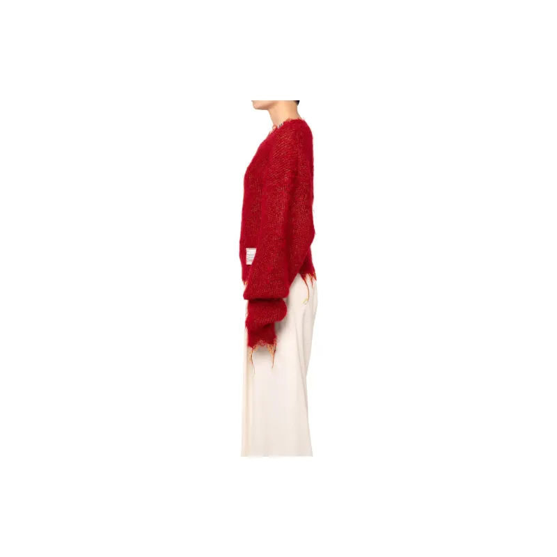 Maison Mihara Yasuhiro FW24 Sweater Women's Red-4