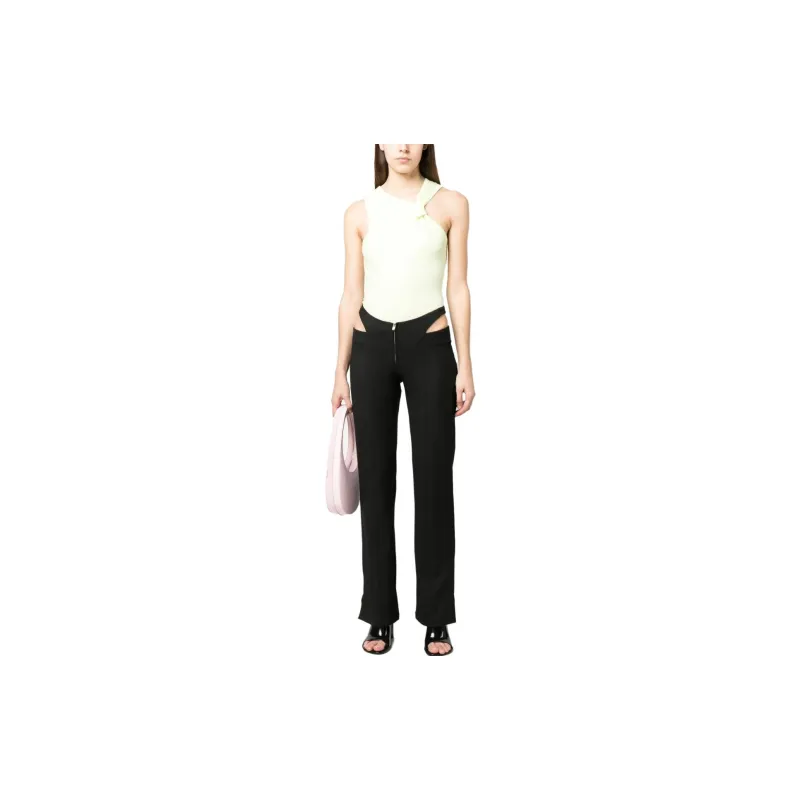 1017 ALYX 9SM Gathered detail Ribbed knit Top-1