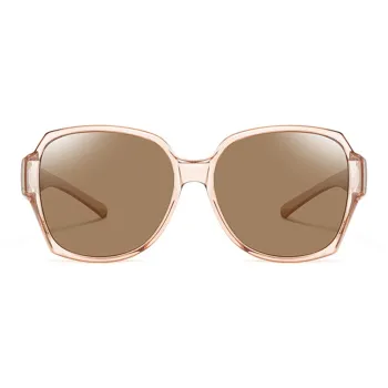 Morakot TR/Memory Plastic Irregular Shape Sunglasses Women's