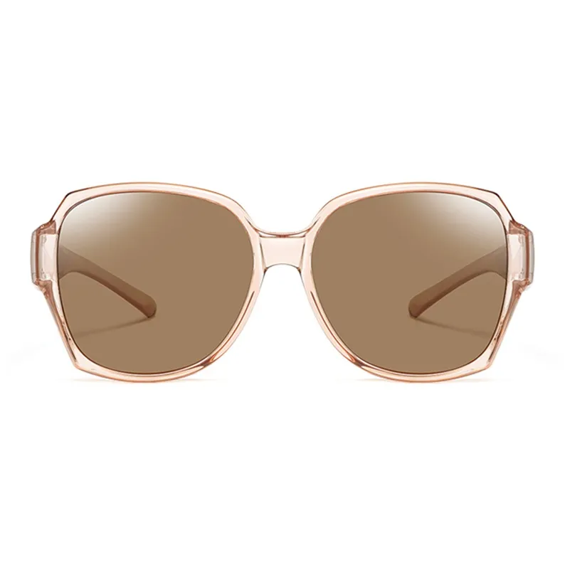 Morakot TR/Memory Plastic Irregular Shape Sunglasses Women's-0
