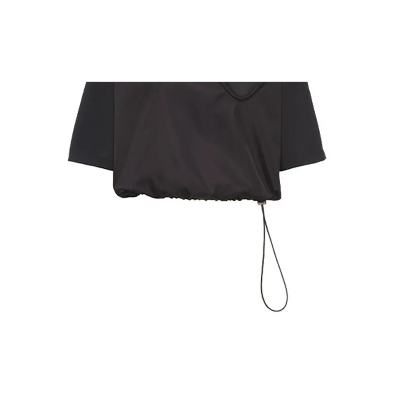 PRADA Crop Tops Women's Black-4