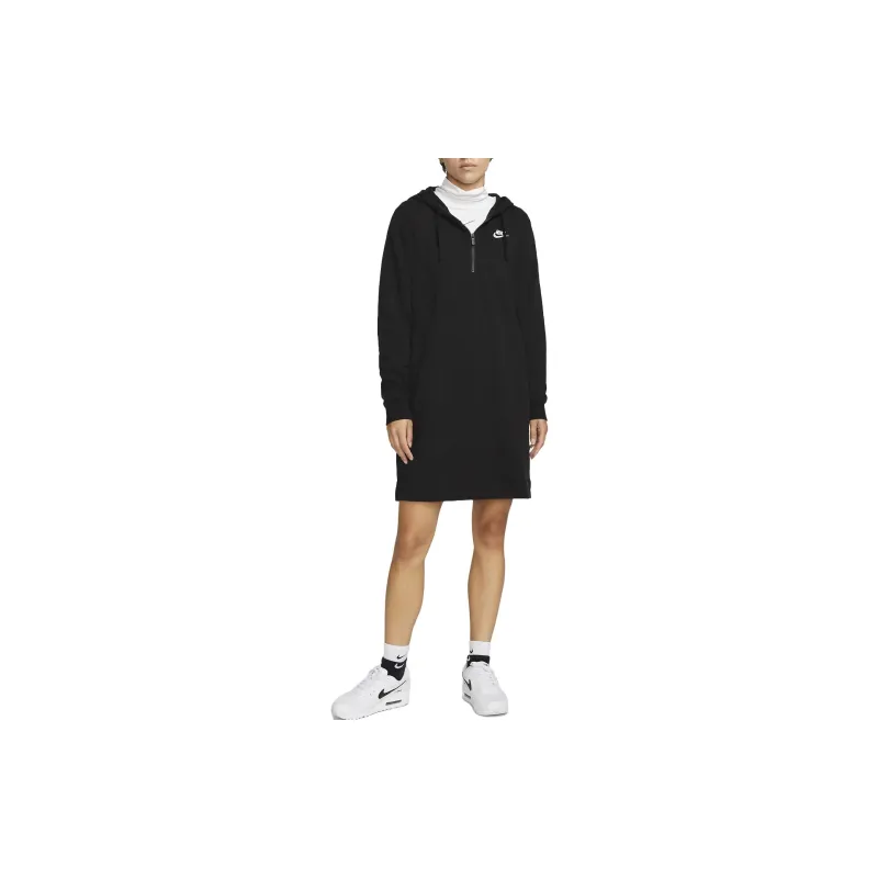 Nike Long Sleeved Dresses Women's Black-1