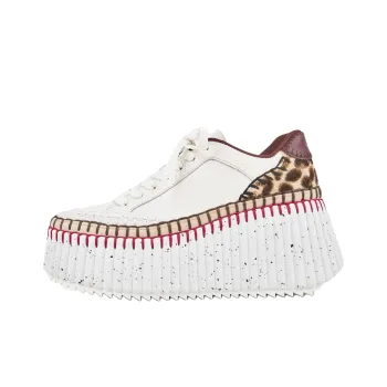Chloe Nama Low Top Casual Shoes Women's White