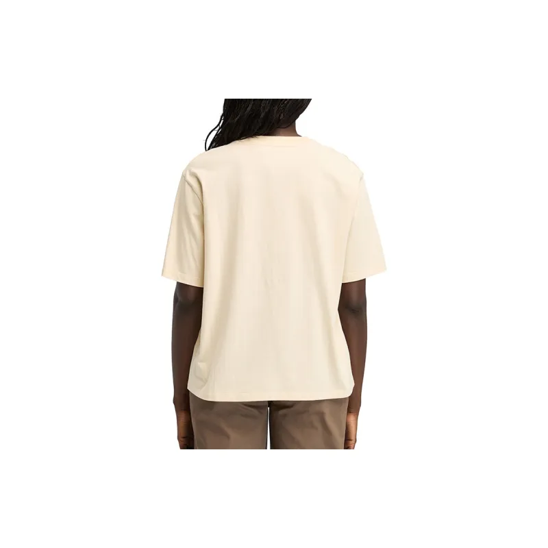 Timberland Drop Shoulder Sleeve T Shirt Women's Light Brown-3