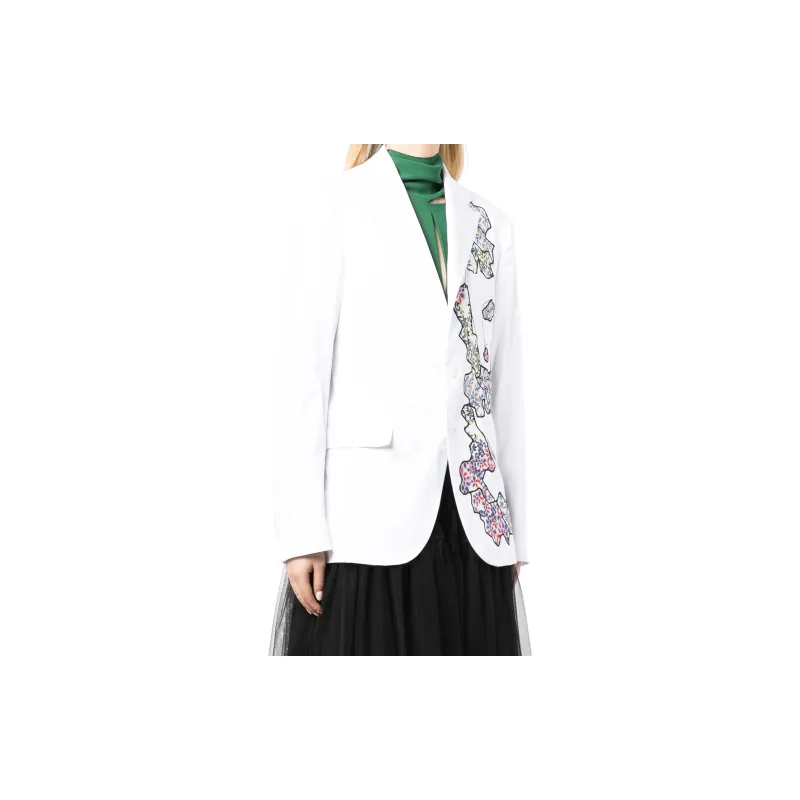 Antonio Marras Floral patchwork Single breasted Blazer-3